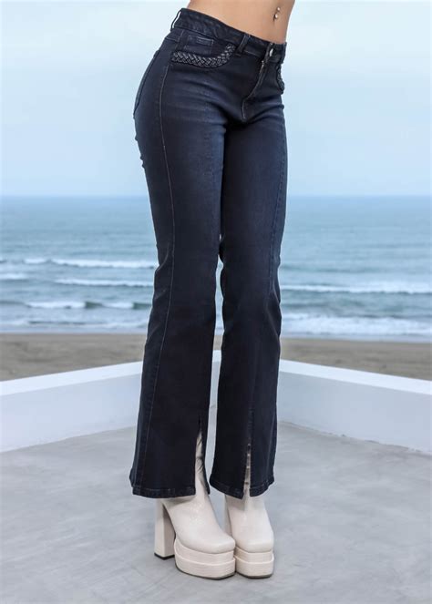 Ripley Jeans Flare Mujer Alejandra Baigorria Denim Carla