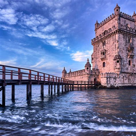 Belem Tower At Sunrise Wall Art | Photography