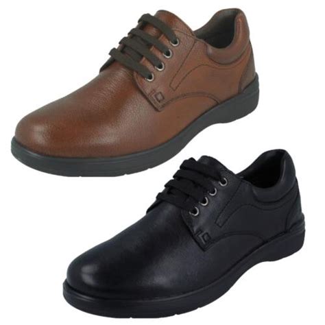 Mens Hush Puppies Marco Lace Up Leather Shoes Ebay