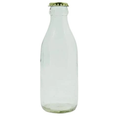Transparent Ml Capacity Hot Stamping Crown Cap Round Glass Water Bottle At Best Price In