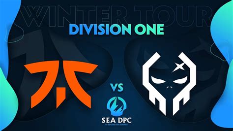 Fnatic Vs Execration Game Dpc Sea Div Winter Tour W