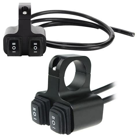 Durable Waterproof Universal Handlebar Three Way Switch Button