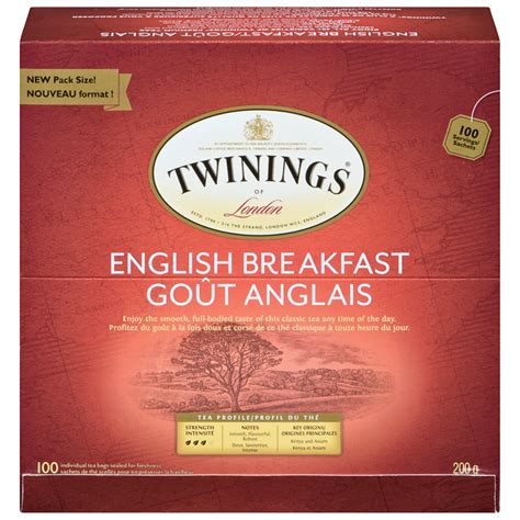 TWININGS ENGLISH BREAKFAST TEA Canteen Canada