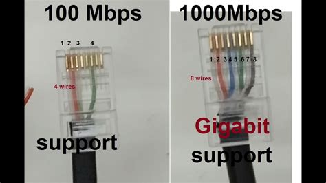 Which Type Of Ethernet Cable Supports Gigabit Internet Speed Youtube