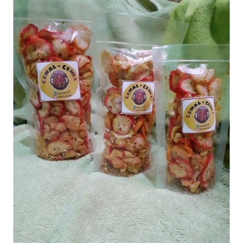 Jual Kerupuk Seblak Kencur Snack Viral Snack Pedas Shopee Indonesia