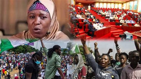 E DON HAPPEN Nigerans REACT As Aisha Yesufu Calls For The Abolishment