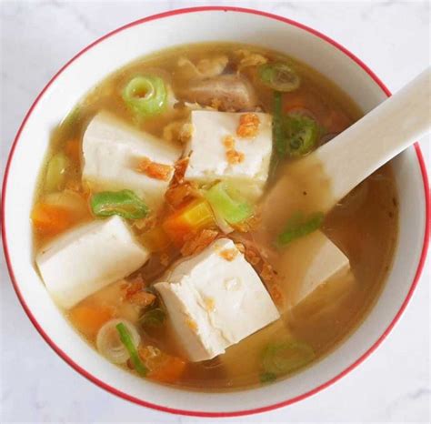 Resep Sup Tahu Kuah Gurih Yang Bikin Hangat Badan