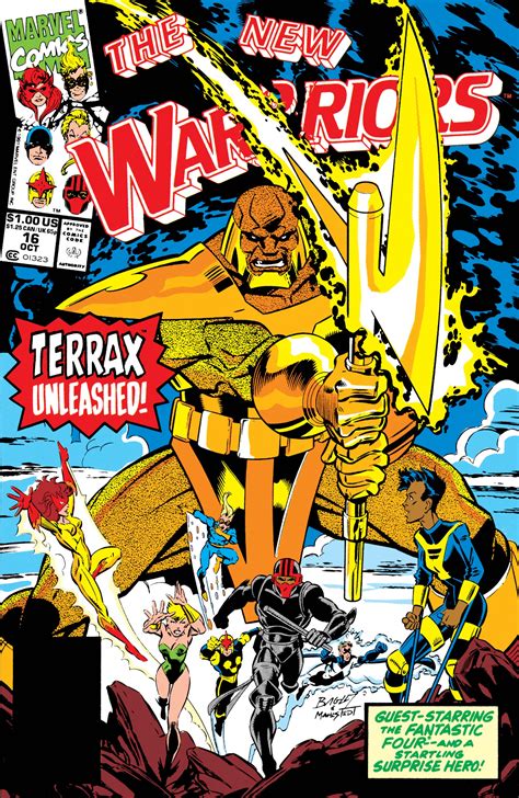 New Warriors 1990 16 Comic Issues Marvel