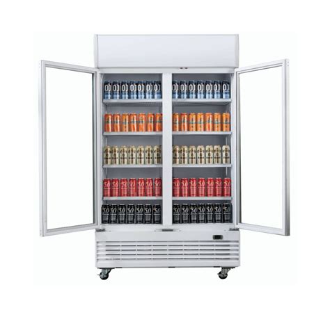 Supermarket Showcase Refrigerators L Vertical Display Fridge Freezer