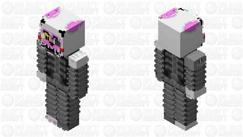 Mangle Fnaf X Minecraft Skin