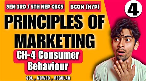 Bcom P H Unit Ch Consumer Behaviour Principles Of Marketing