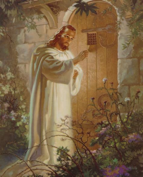 Jesus Knocking 3 Catholic Picture Print Etsy