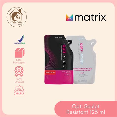 Jual MATRIX Mini Opti Sculpt Smoothing Collagen Keratin 125 Ml Sekali