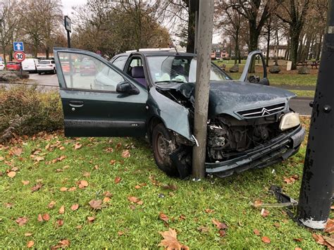 Un accident spectaculaire à Abbeville fait trois blessés légers