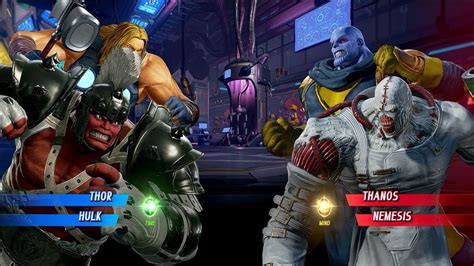 HULK THOR VS THANOS NEMESIS Marvel Vs Capcom Infinite VERY