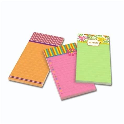 Multicolored Notepad Printing At Rs 50 Piece Notepad Printing Custom