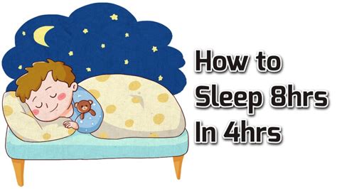 How To Sleep Eight Hours In Four Hours 7 Tips For Quality Sleep