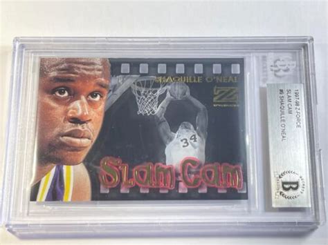 Shaquille O Neal Shaq Skybox Z Force Slam Cam Insert Los