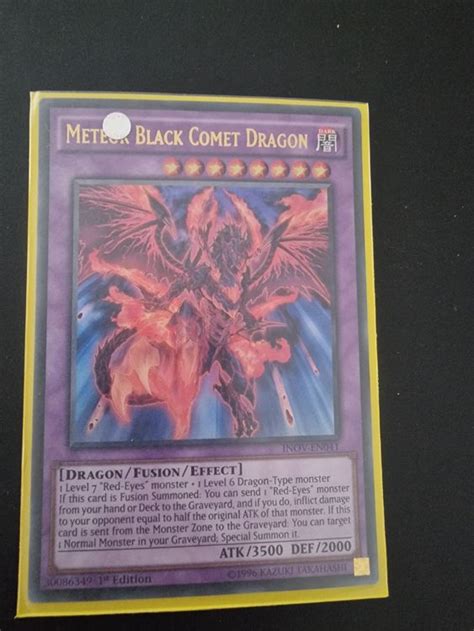 Yugioh Meteor Black Comet Dragon | Kaufen auf Ricardo