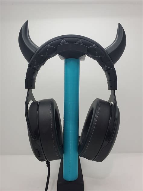 3d Printed Headphone Devil Horns For Cosplay Streaming Etsy