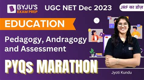 Ugc Net Dec Education Marathon Pedagogy Andragogy And