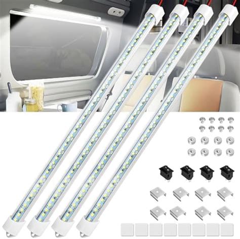 10W Barre LED 12V 120 LED Eclairage Interieur Voiture Avec