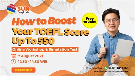 Sun English Event Toefl Agustus Sun Education Group