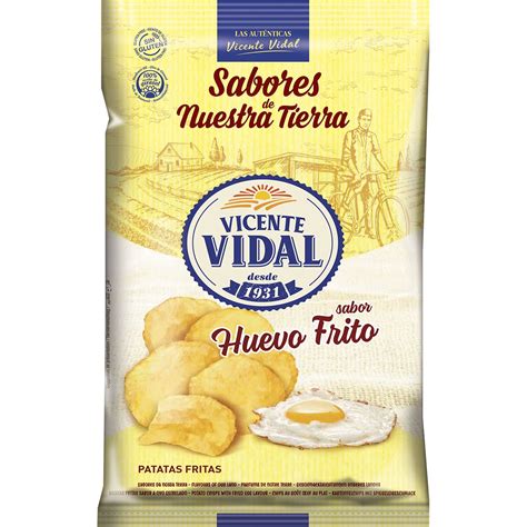 Comprar Patatas Fritas Sabor Huevo Frito Sin Gluten Bolsa 135 G