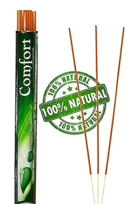 Brown Agarbatti Comfort Camphor Lemongrass Incense Stick For Anti