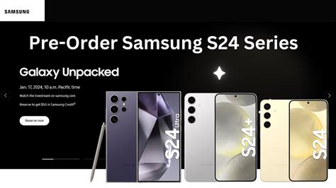 How To Pre Order The Samsung Galaxy S24 Series YouTube