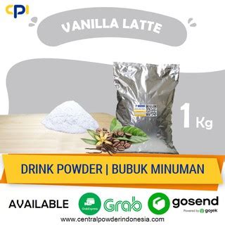 Jual BUBUK MINUMAN BOBA RASA VANILLA LATTE POWDER DRINK PREMIUM