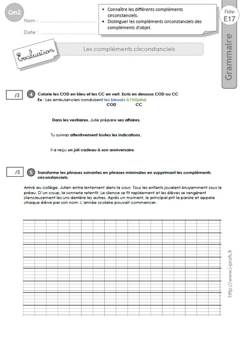 Top41 Nature Et Fonction Cm1 Exercices Fond D écran Bts Cpi