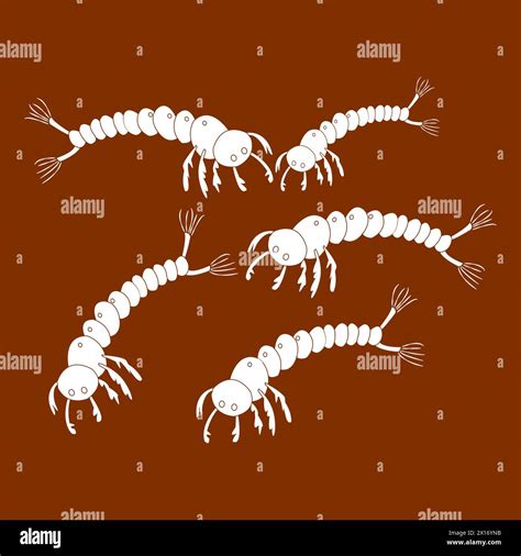 Mosquito Larvae Icon Vector Illustration Design Stock Vector Image