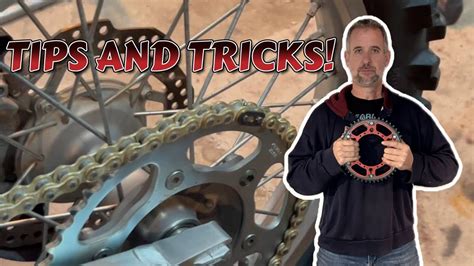 Replacing Chain And Sprockets Crf450 Tech Tip Youtube