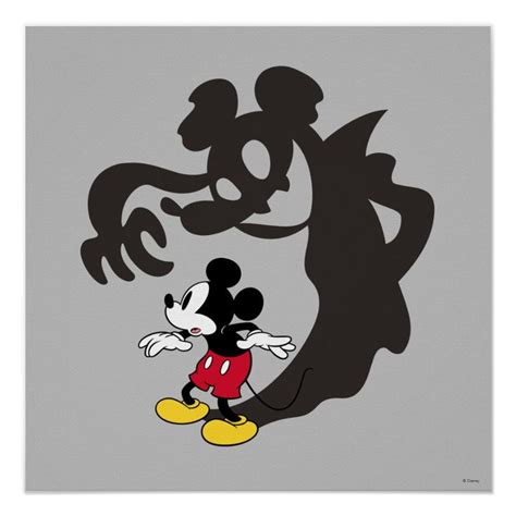 Spooky Halloween Mickey Mouse Poster | Zazzle | Mickey mouse, Mickey mouse wallpaper, Spooky ...