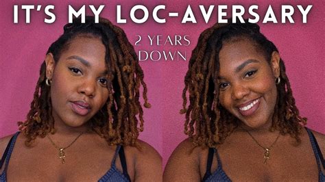 Officially 2 Years Loc’d 24 Month Loc Update First Time Seeing A Loctician Healing Psoriasis