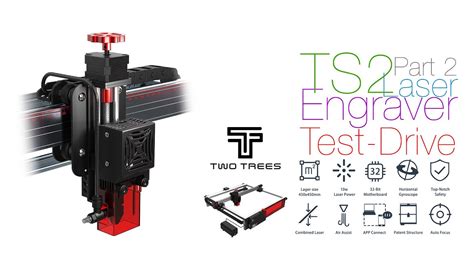 Twotrees Ts Laser Engraver Part Test Drive Youtube