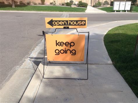 Wholesome advice from an open house sign. Made me smile on my way home from taking the ACT. : r ...