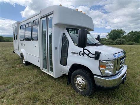 2017 Ford E350 Econoline Super Duty Forest River Shuttle Bus 64 Mathies And Sons Inc T A 422