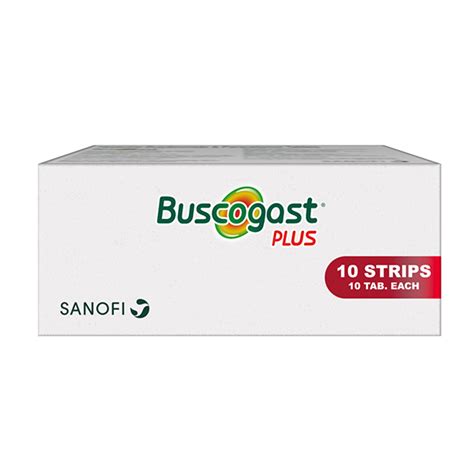 Buy Buscogast Plus Tablets 10 S Online At Discounted Price Netmeds