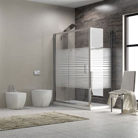 Karag New Flora Nfl Rectangular Shower Cabin With Fixed Crystal