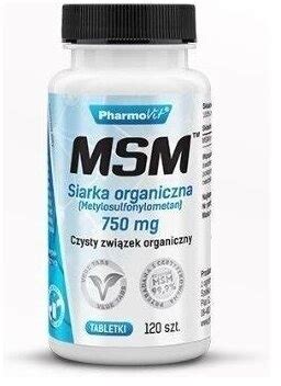 Pharmovit MSM Siarka organiczna 750 mg 120 kapsułek Apteka Rosa