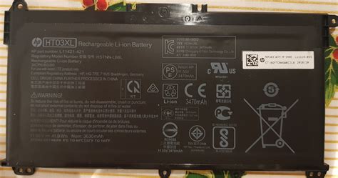 Cmos Checksum Erro After Replacing Main Battery Hp Support Community