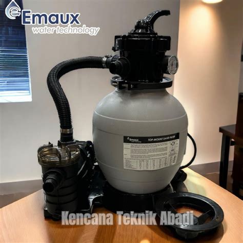 Jual Paket Pompa Kolam Renang Emaux 1 2Hp Sand Filter Kolam Renang 0