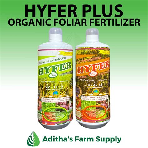 Foliar Fertilizer Hyfer Plus Growth Enhancer Bloom Booster 100ml