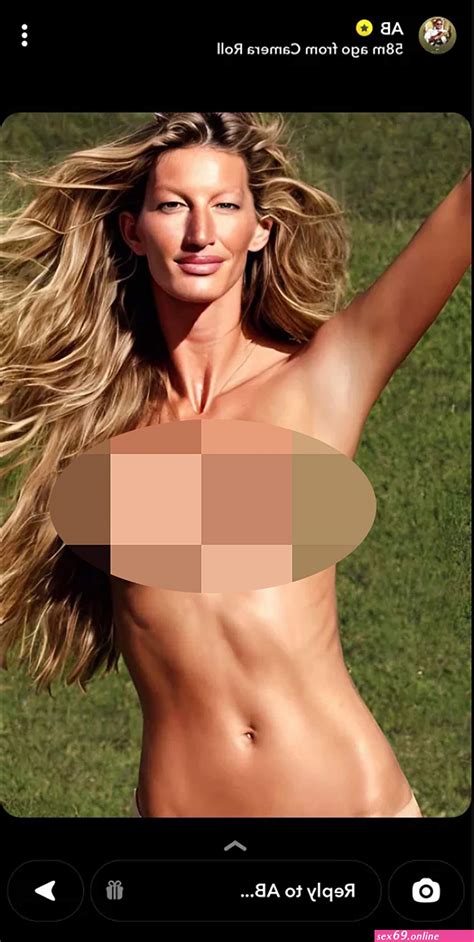 Gisele Bundchen Naked Sexy Photos