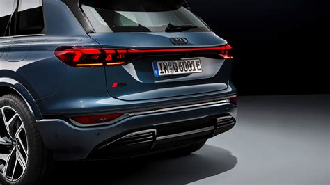 Audis New Q6 E Tron Ev Has Smart Tail Lights To Communicate With