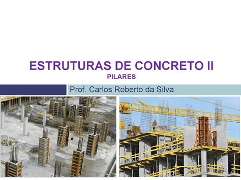 Pilares Em Concreto Armado Slides Estruturas E Materiais Docsity