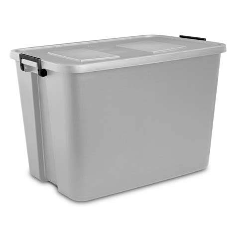 Sterilite 32 Gallon Latch Tote Grey Atelier Yuwaciaojp