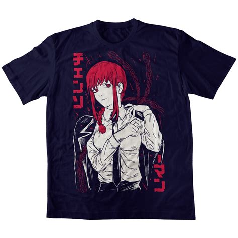 Jual Kaos Makima Anime Chainsaw Man Csm Shopee Indonesia